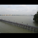 Der Hugli, ein Mündungsarm des Ganges